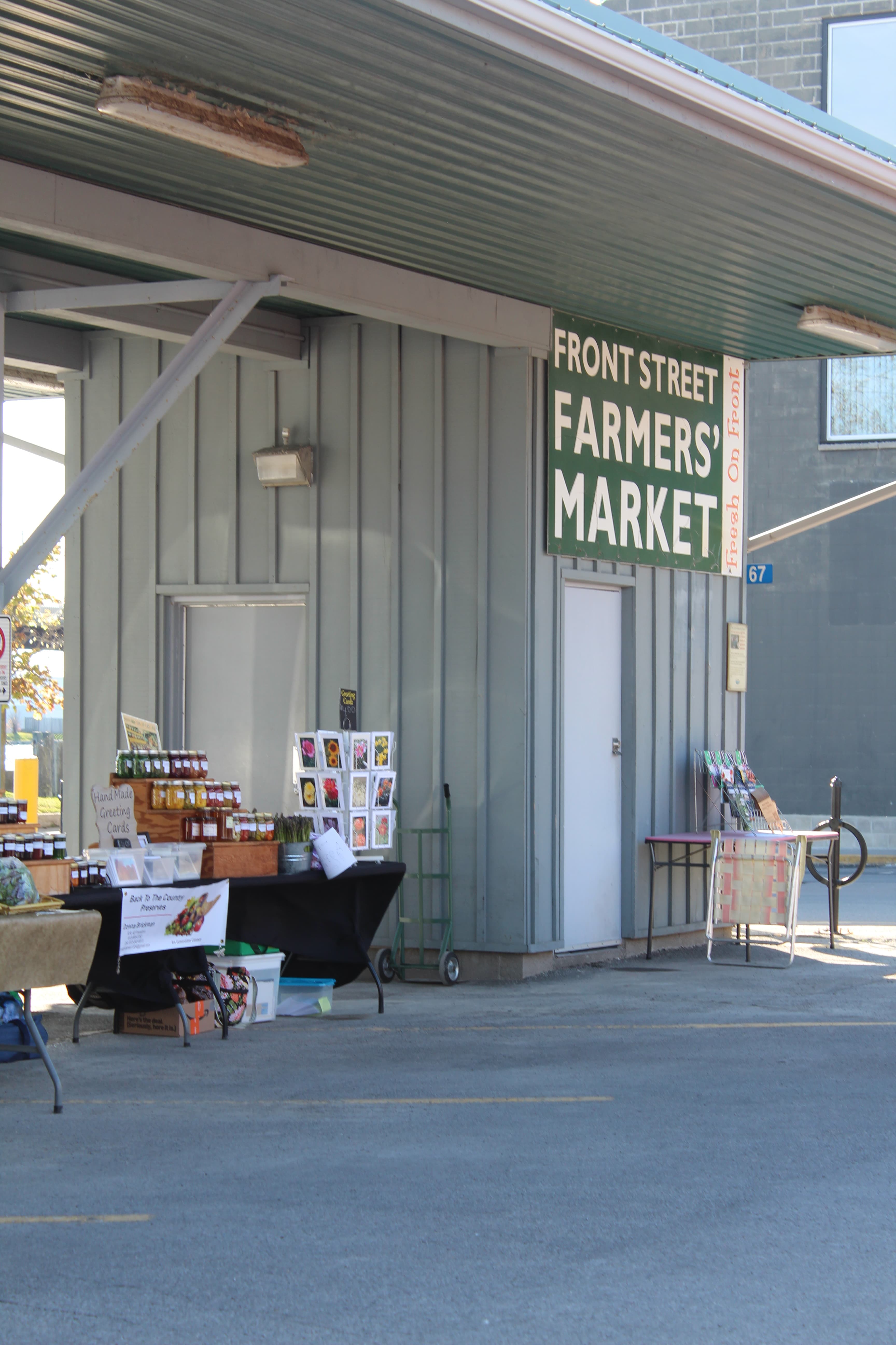 Farmer market sign